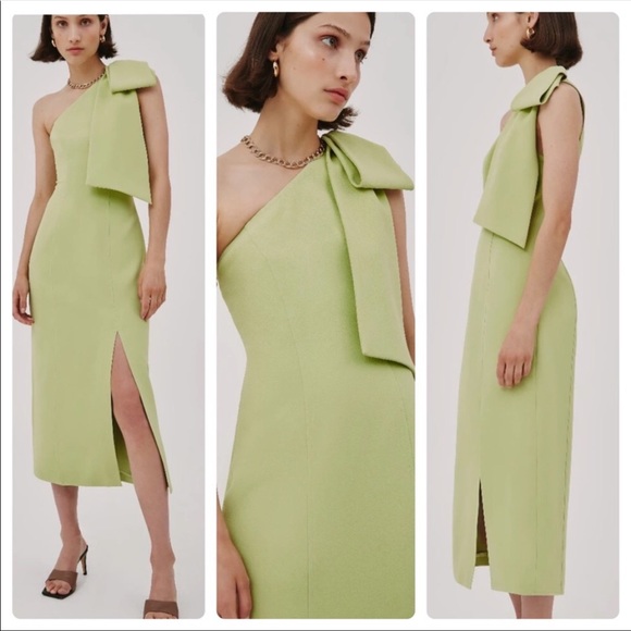 C/Meo Collective x Anthropologie Valance XS 0/2 Black Bow Shoulder Formal Dress - Picture 9 of 11